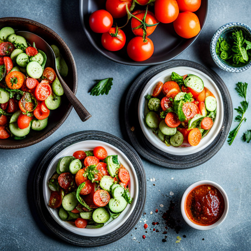 Cucumber and Tomato Salad