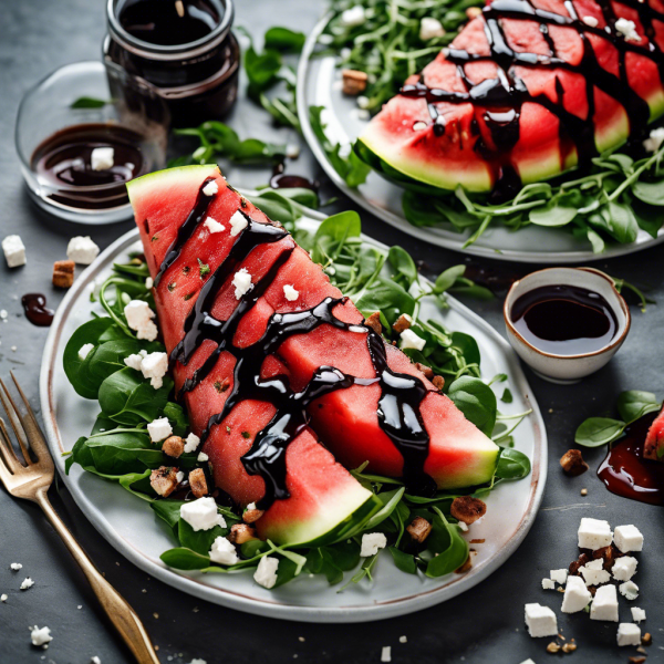 Grilled Watermelon Salad