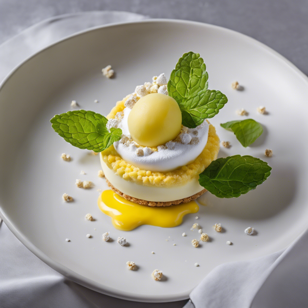 Deconstructed Lemon Meringue Tart