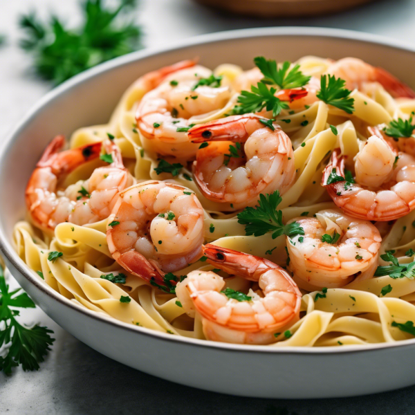 Garlic Butter Shrimp Pasta