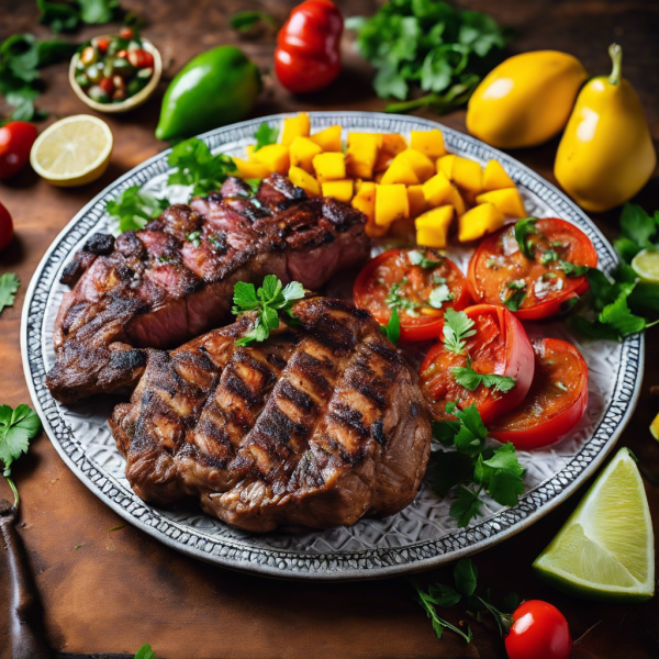 Mixed Grill with Mango Salsa