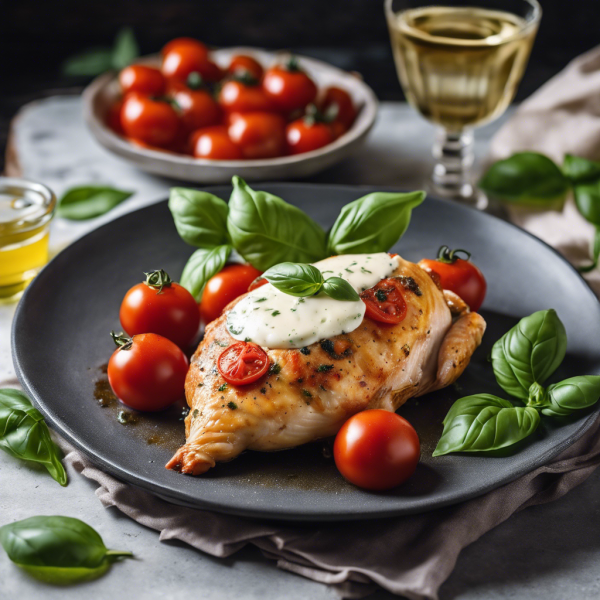 Caprese Stuffed Chicken