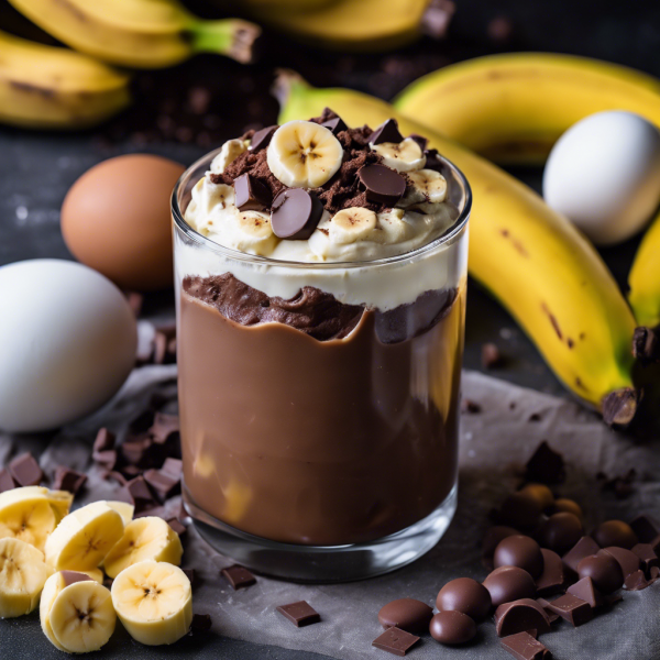 Banana Chocolate Pudding