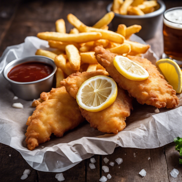 Beer-Battered Fish and Chips