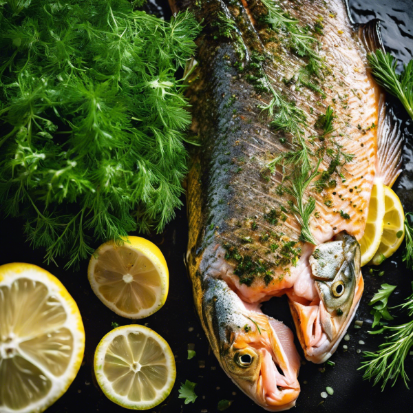 Grilled Lemon Herb Trout