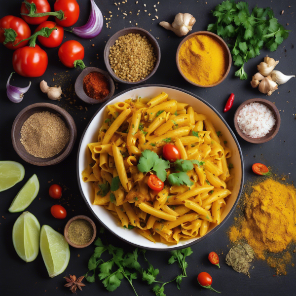 Indian Masala Pasta