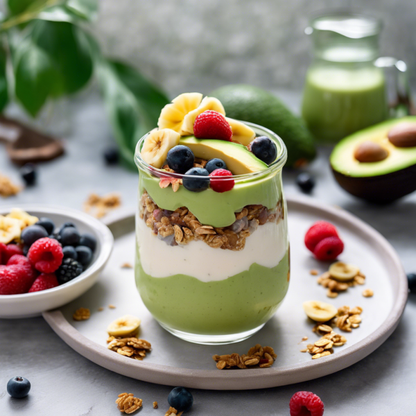 Avocado Banana Yogurt Parfait