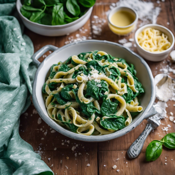 Creamy Spinach Pasta