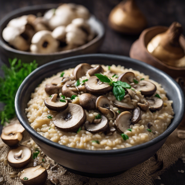 Creamy Mushroom Risotto