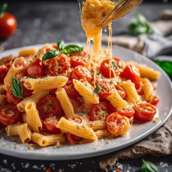 Cheesy Tomato Pasta