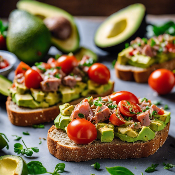 Spanish Tuna Avocado Toast