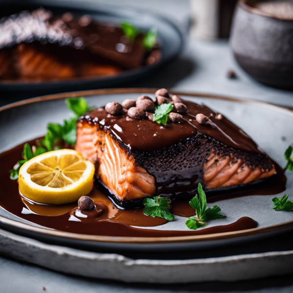 Chocolate Glazed Salmon