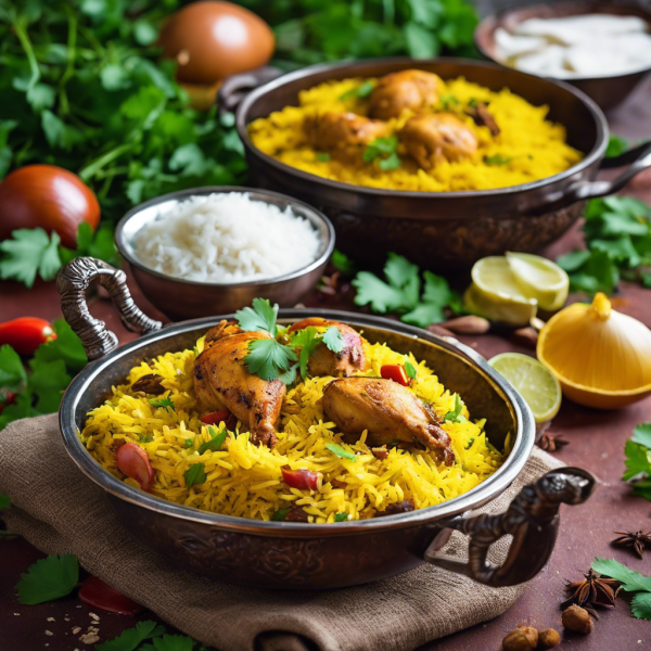 Indian Chicken Biryani