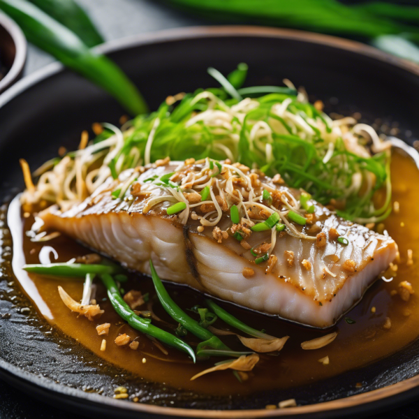 Steamed Ginger Soy Fish