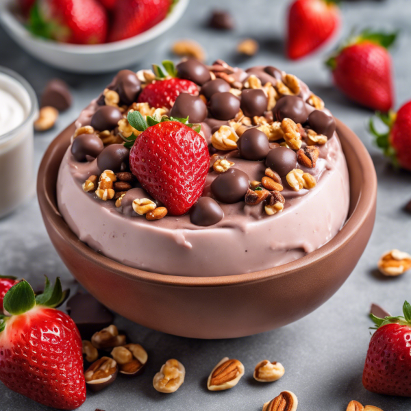 Chocolate Nut Yogurt Bowl