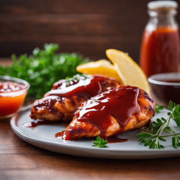 Ketchup Glazed Chicken