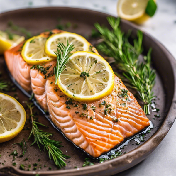 Baked Lemon Salmon