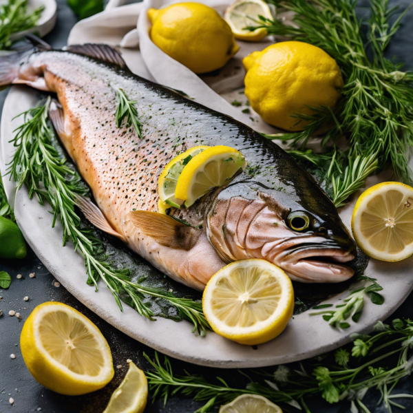 Grilled Lemon Herb Trout