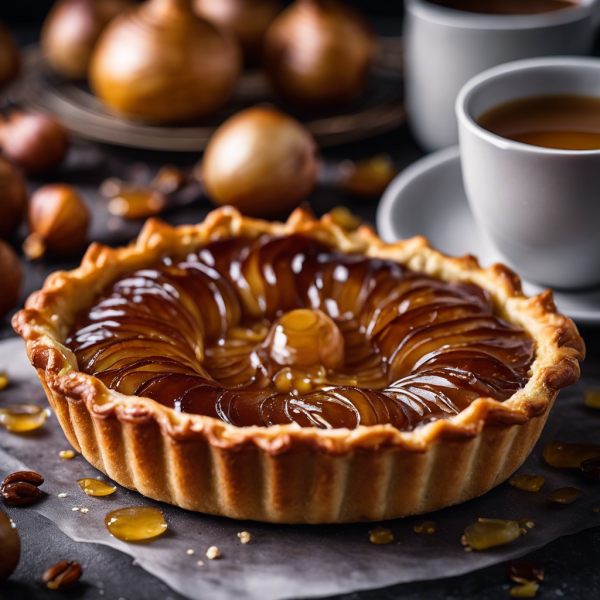 Coffee Honey Onion Tart