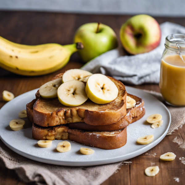 Apple Banana French Toast