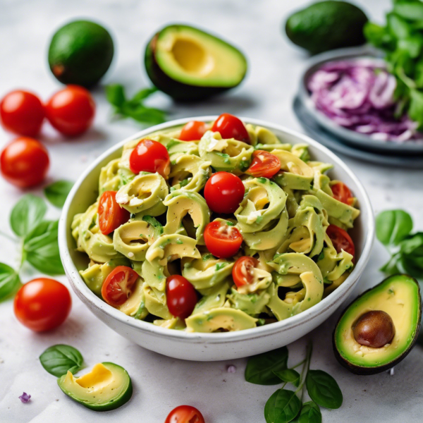 Creamy Avocado Pasta Salad