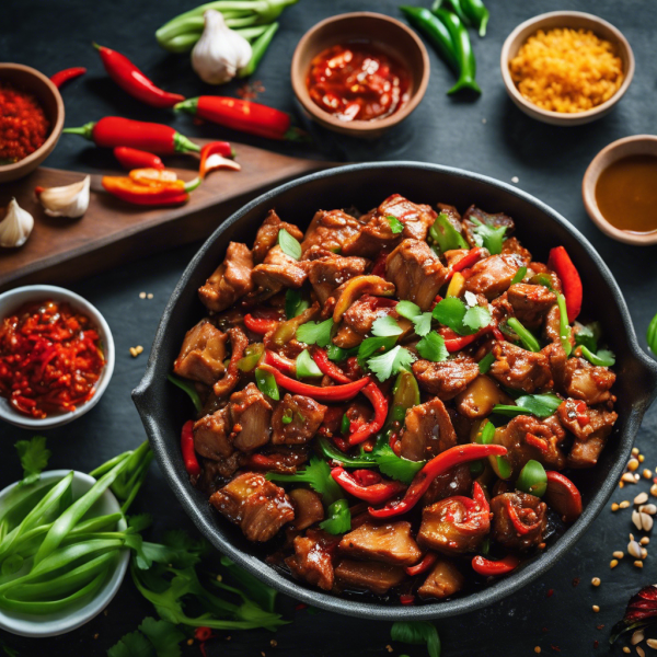 Spicy Garlic Pork Stir-Fry