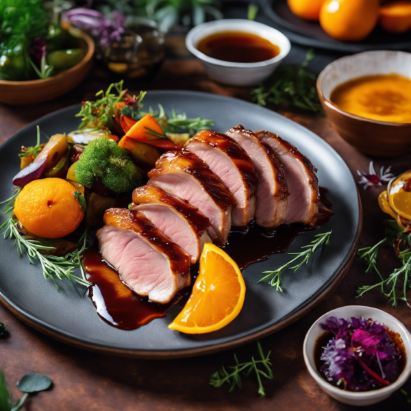 Crispy Duck with Orange Glaze