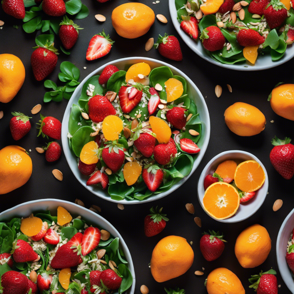 Chinese Strawberry Salad