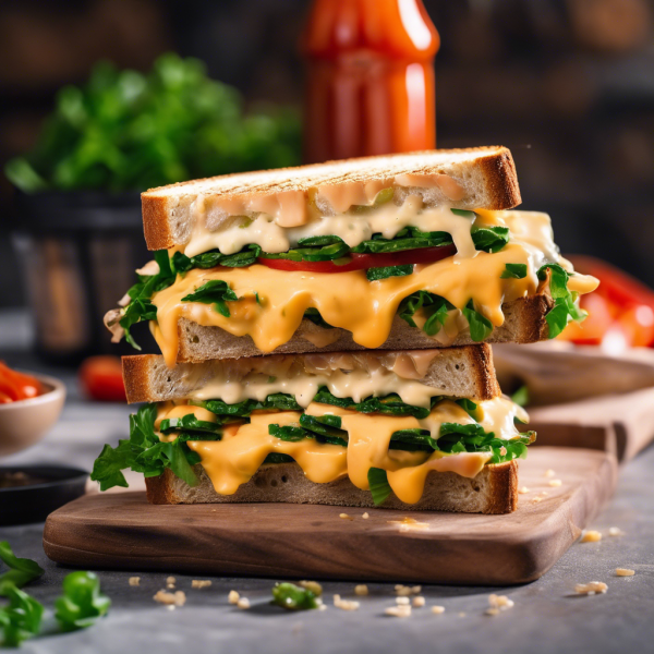 Cheesy Veggie Sandwich