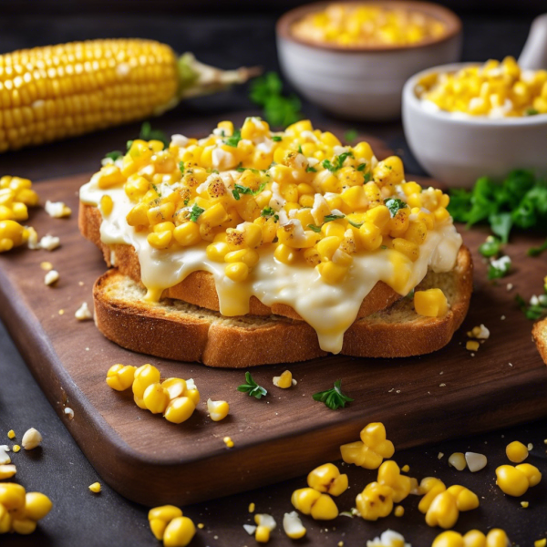 Cheesy Corn Garlic Toast