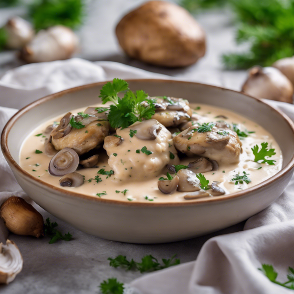 Creamy Mushroom Chicken