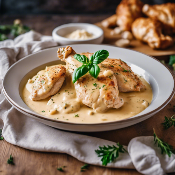 Creamy Garlic Parmesan Chicken