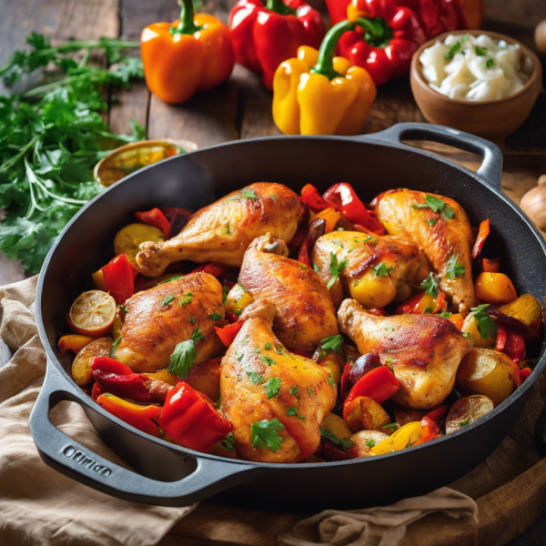 Spicy Chicken and Potato Skillet