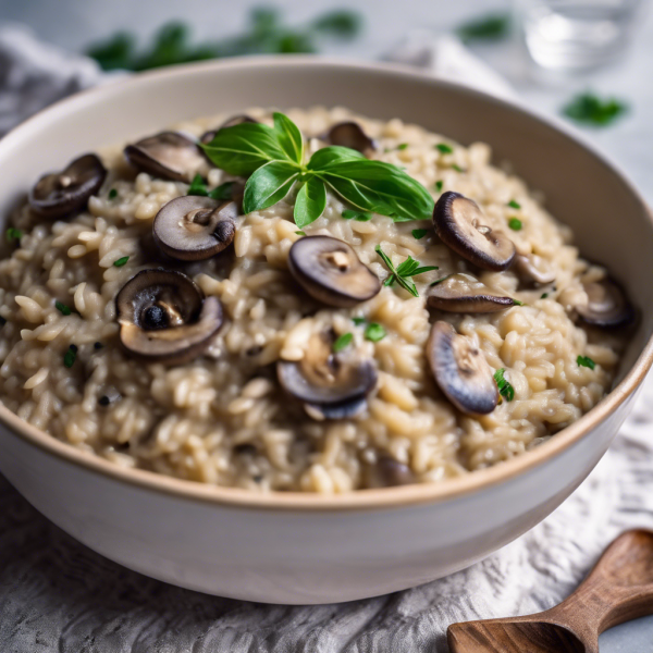 Creamy Mushroom Risotto