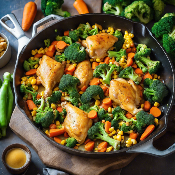 Gluten-Free Chicken and Vegetable Skillet