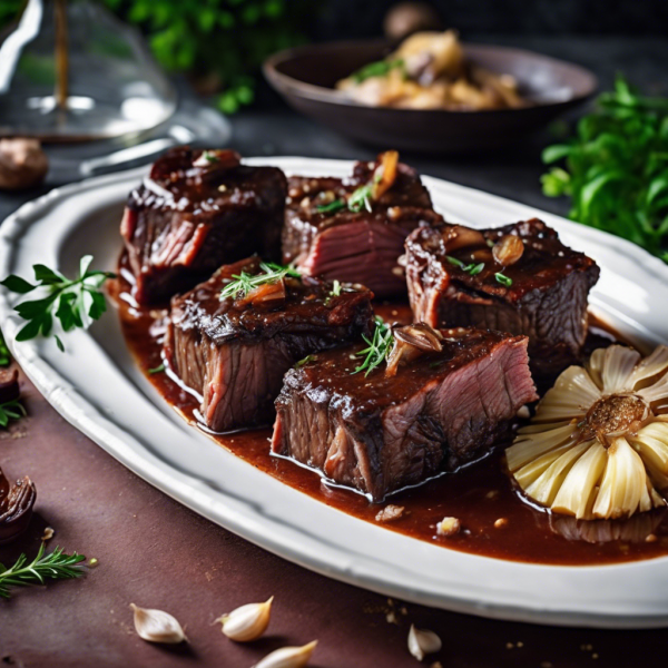 Red Wine Braised Short Ribs