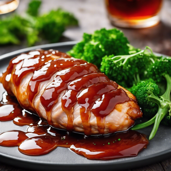 Sweet and Tangy Ketchup Glazed Chicken