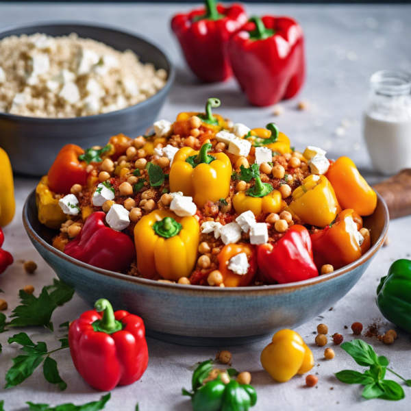 Mediterranean Stuffed Peppers