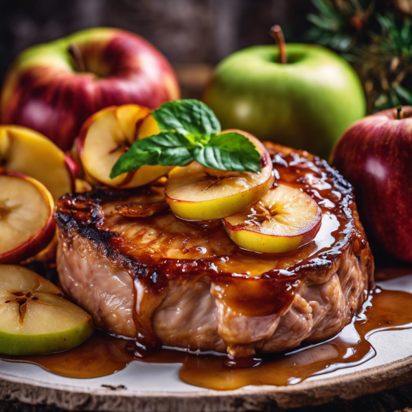 Apple Glazed Pork Chops