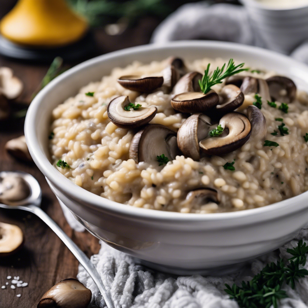 Creamy Mushroom Risotto