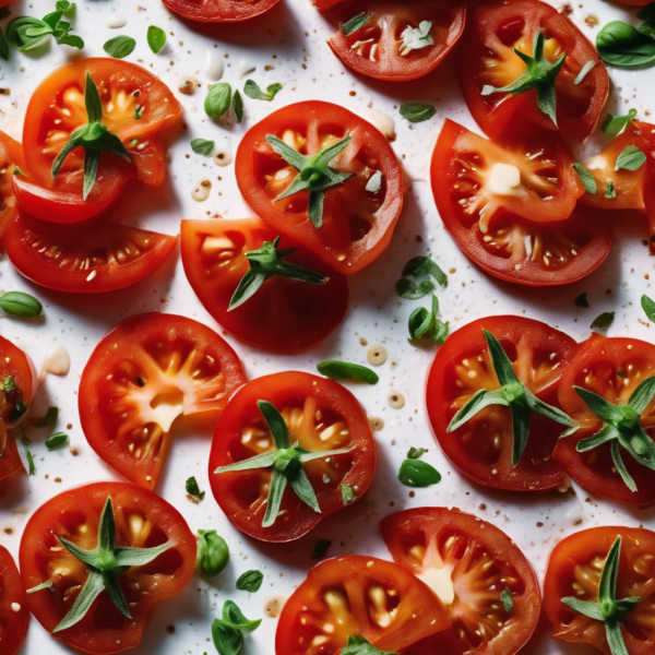 Garlic and Soy Tomato Bites