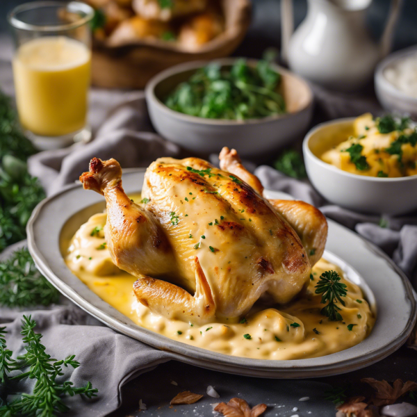 Creamy Baked Chicken with Mayonnaise