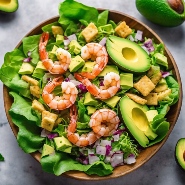 Asian Shrimp and Avocado Salad