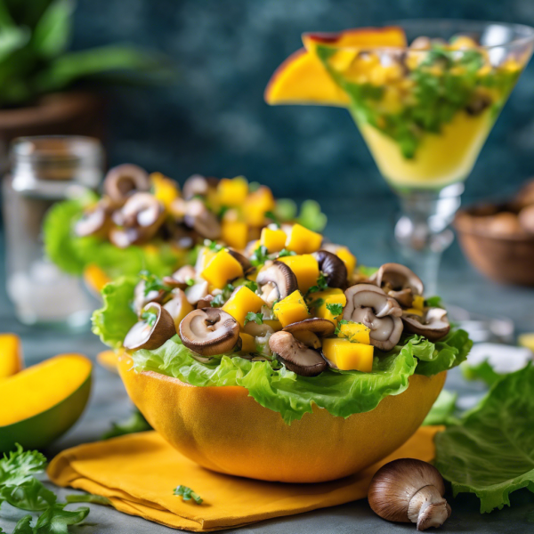 Mango Mushroom Fish Ceviche