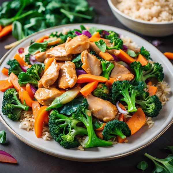 Japanese Chicken and Veggie Stir-Fry