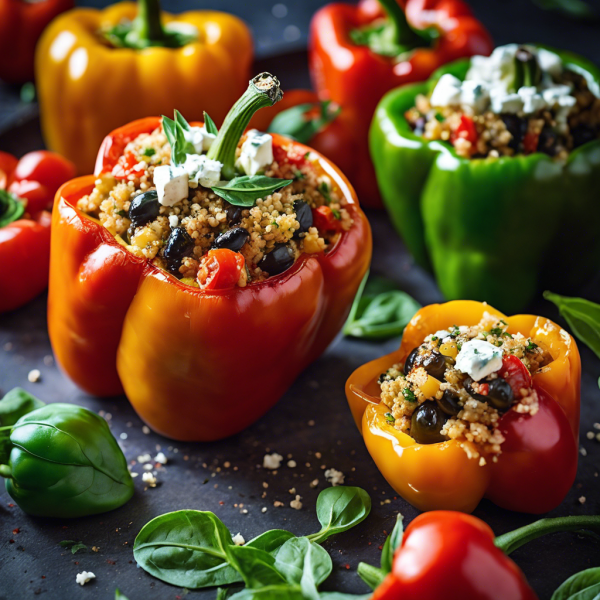 Mediterranean Stuffed Bell Peppers