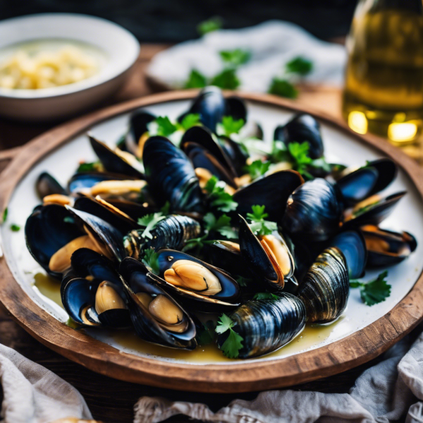 Garlic Butter Mussels