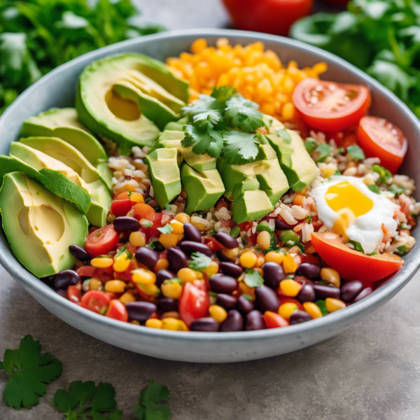 Vegetarian Breakfast Burrito Bowl