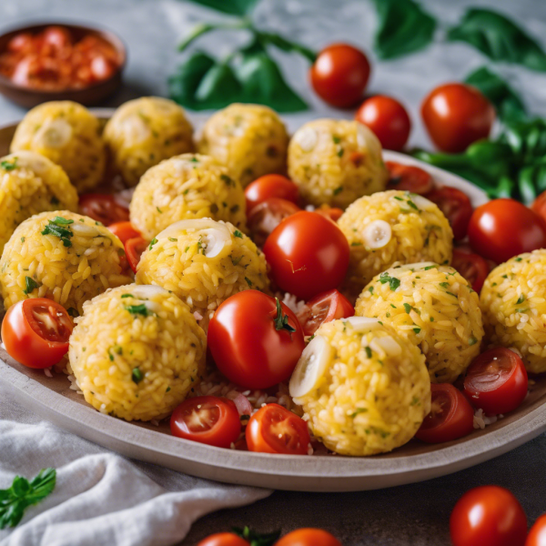 Banana Tomato Rice Balls