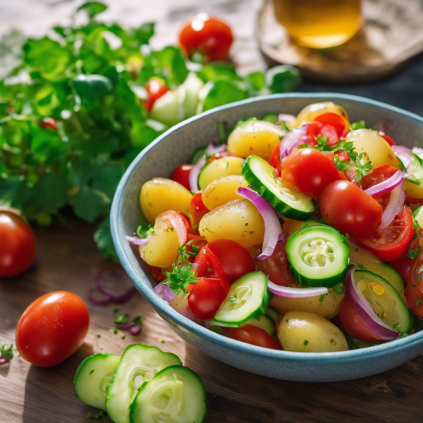 Japanese Potato and Tomato Salad